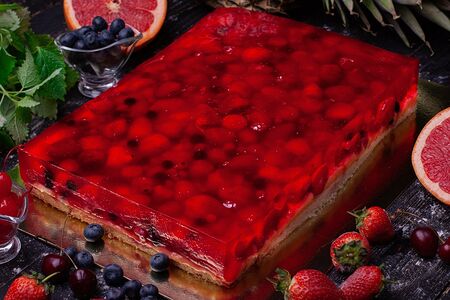 Торт Фруктовая полоска XL