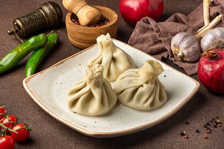 Хинкали с бараниной