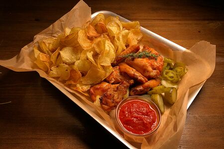 Куриные крылышки BBQ