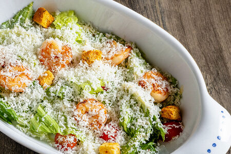 Цезарь с креветками