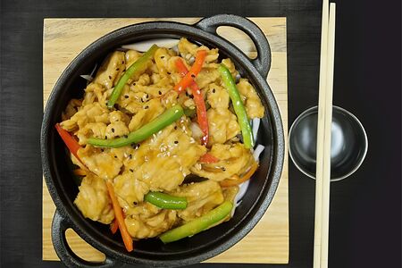 Свинина в чугуне