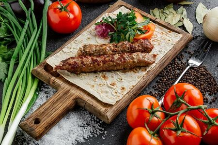 Люля-кебаб из баранины