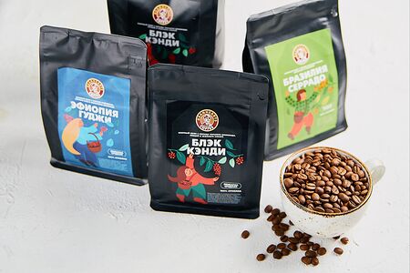 Зерновой кофе Эфиопия Гуджи