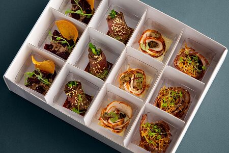 Бокс с мясными закусками 1.0