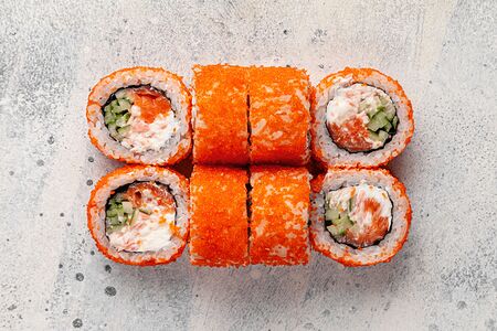 Калифорния с лососем