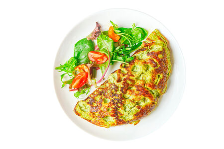 Фриттата с овощами По-мексикански