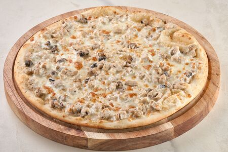 Пицца с жюльеном