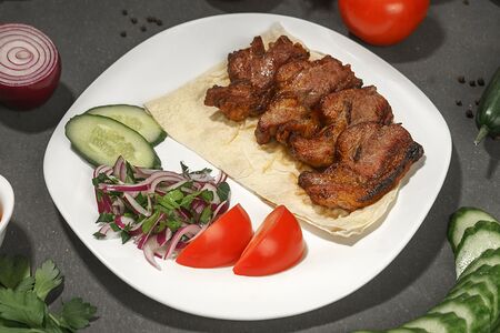 Шашлык из бараньей мякоти