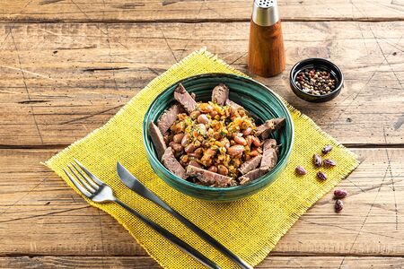 Лобио с говядиной