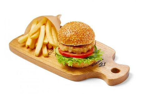 Бургер с курицей