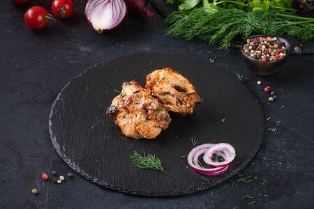 Шашлык из куриных бедрышек