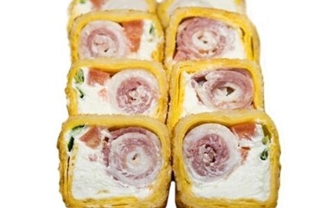 Темпурный ролл Тортилья с беконом