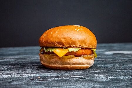 Бургер Чикен с наггетсами