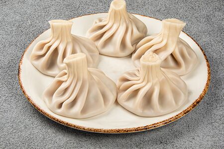 Хинкали с клубникой