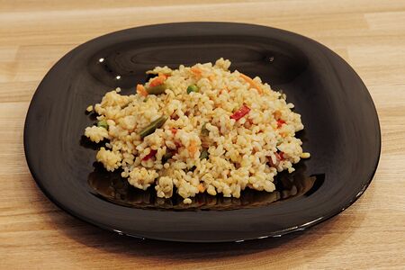 Булгур с овощами