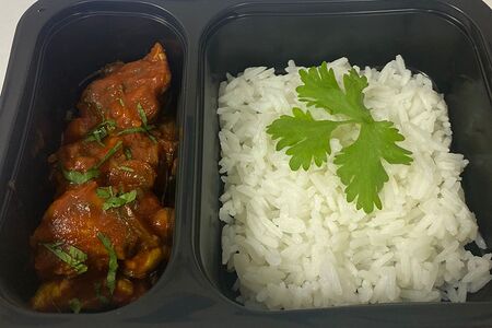 Чахохбили с рисом