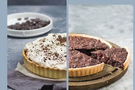 Мини-сет тарталеток (Баноффи пай и Чикагский брауни)