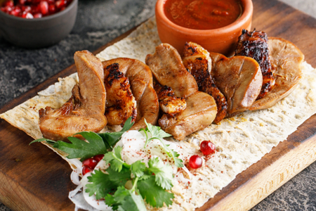 Шашлык из языка ягнёнка