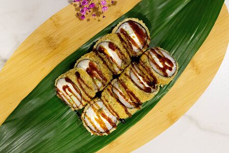 Жареный с курицей