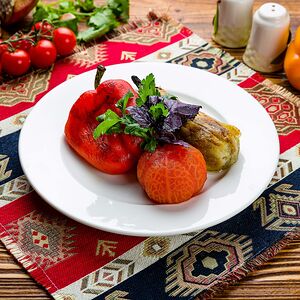 Овощное ассорти на углях