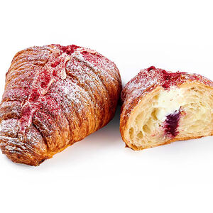 Круассан малиновый