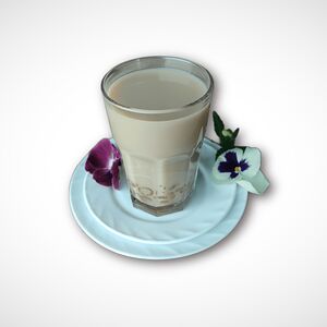 Жемчужный чай с молоком