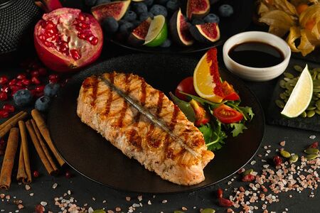 Стейк из семги