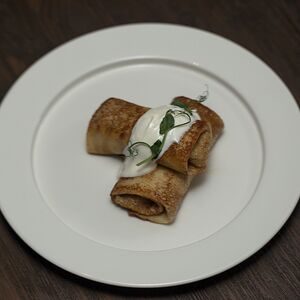 Блинчики с мясом