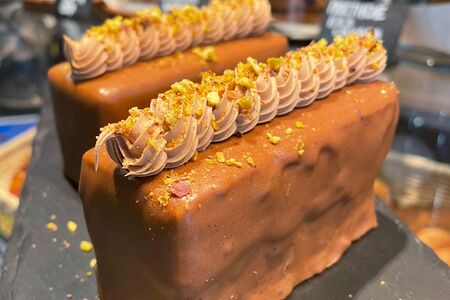 Карамельный брауни