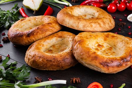 Лепешка горячая