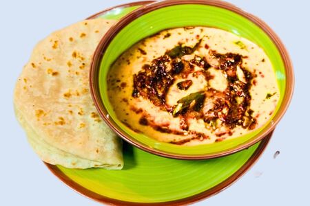 Дхал с 3 паратхами