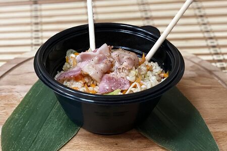 Чахан с мясом