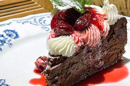 Шоколадный торт без муки