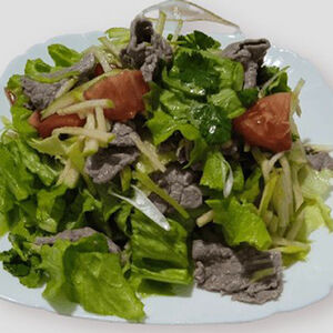 Салат из говядины