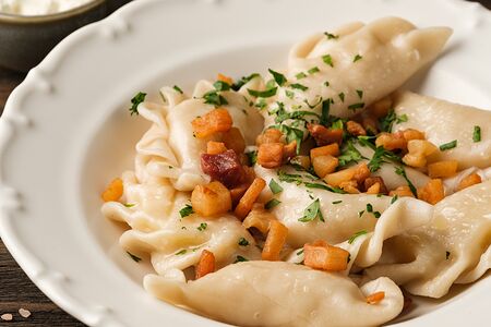 Вареники с картофелем