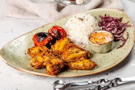 Шашлык из куриных крыльев