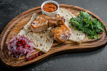 Шашлык из cвинoй корейки