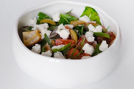 Тосканский овощной салат