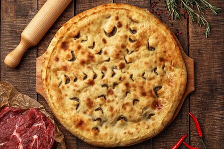 Осетинский пирог с мясом Фыдджын