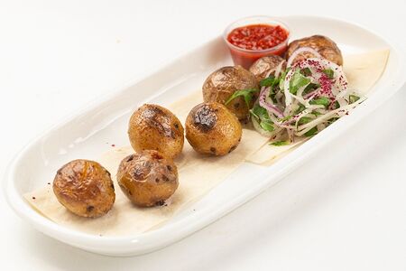 Картофель на гриле