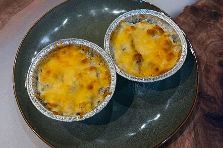 Жюльен с курицей и грибами