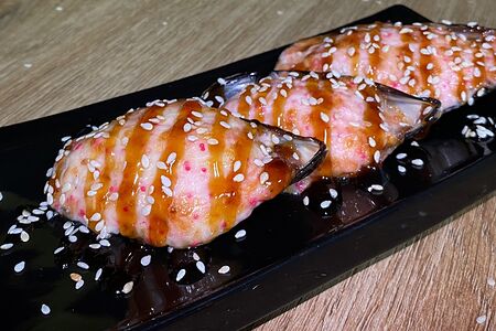 Запечённые мидии