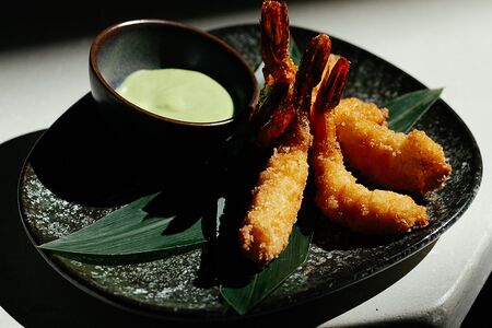 Креветки васаби