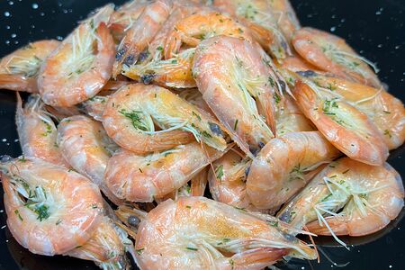 Креветки со специями