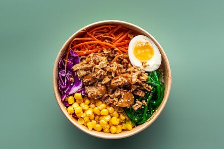 Поке с курицей