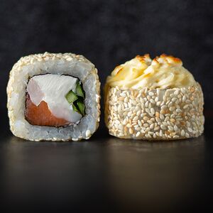 Big roll запечённый сливочный