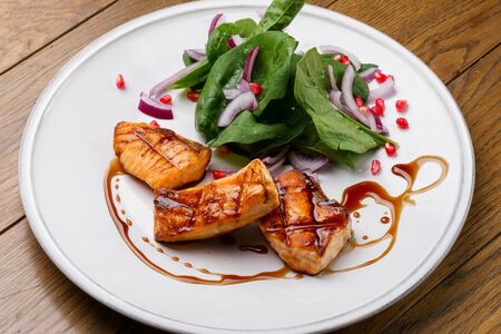 Шашлык из лосося