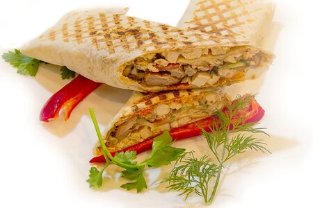 Шаурма с курицей