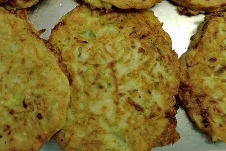 Кабачковые оладушки