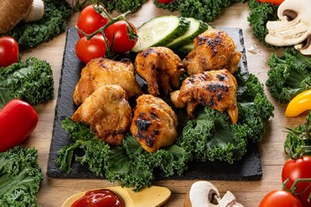 Шашлык из куриного филе бедра